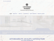 Tablet Screenshot of centralimarble.com